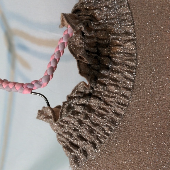 Chloe & Jasmine metallic sparkles shirt size XL - Picture 3 of 11